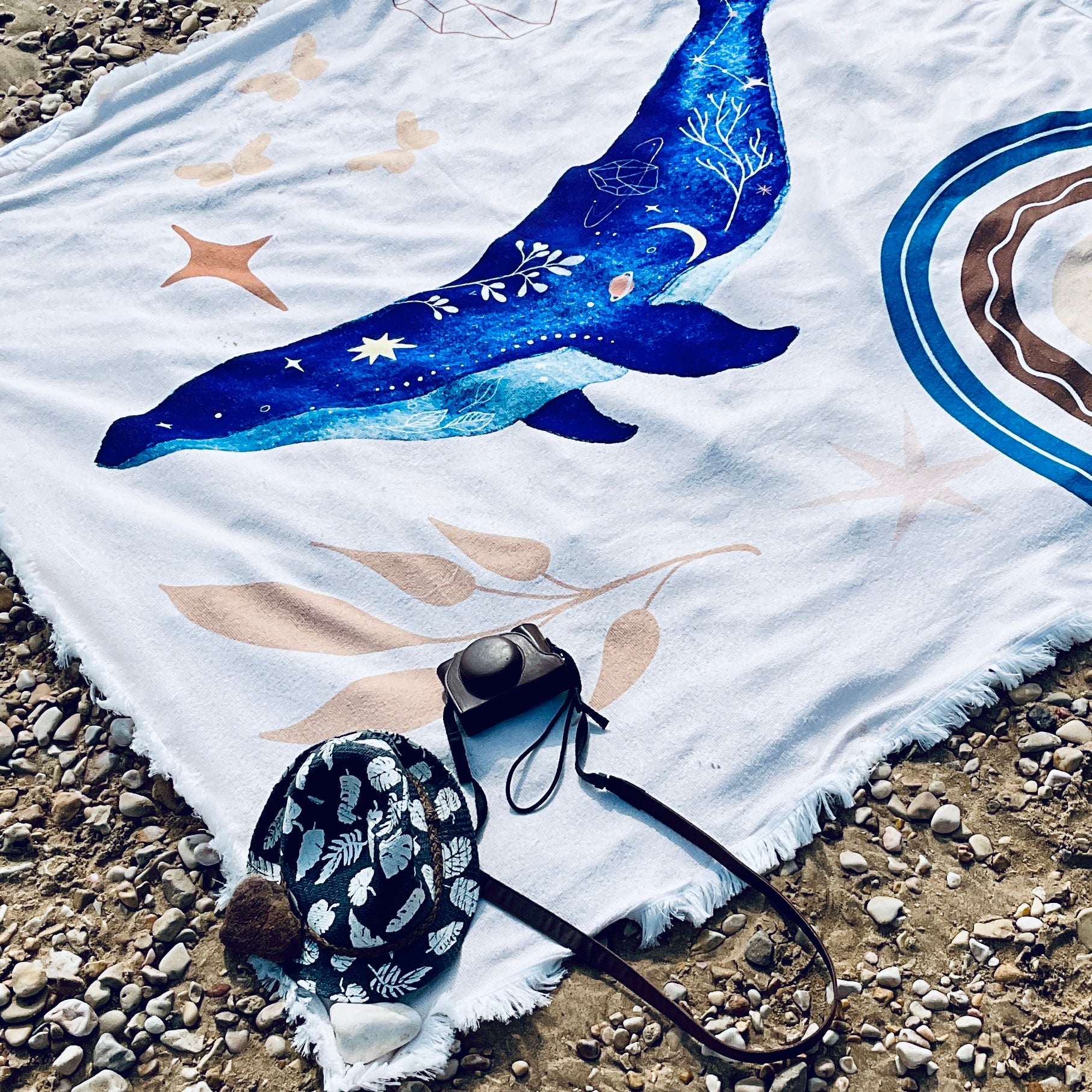 Astrowhale Beach Towel COW